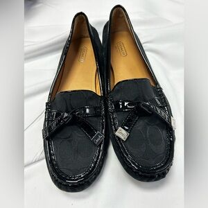Coach Women's Black Loafers